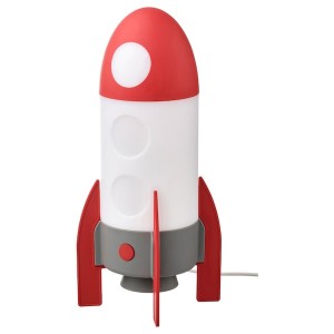 IKEA AFTONSPARV LED table lamp, rocket/multicolor, Ikea Ireland | 9372WCOXM