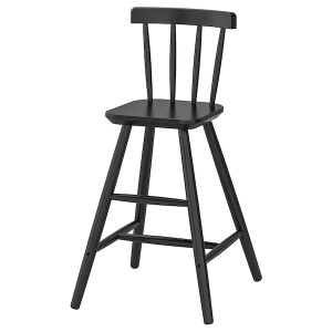 IKEA AGAM junior chair Black, Ikea Ireland | 0946ZINTC