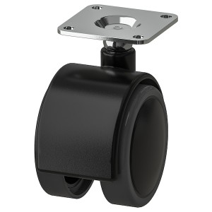 IKEA ALEX caster, black, 2 in, 4 pack, Ikea Ireland | 6792UMJIB