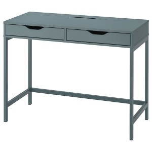 IKEA ALEX desk, 39 3/8x18 7/8 in Gray / Turquoise, Ikea Ireland | 4015CANZS