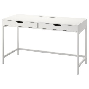 IKEA ALEX desk, 52x22 7/8 in White, Ikea Ireland | 6849JUKTI