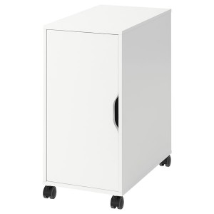 IKEA ALEX storage unit on casters, 14 1/8x29 7/8 in White / Black, Ikea Ireland | 9614JGOST