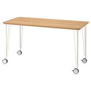 IKEA ANFALLARE / KRILLE desk, 55 1/8x25 5/8 in White, Ikea Ireland | 3091RGUYF