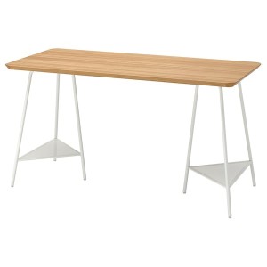 IKEA ANFALLARE / TILLSLAG desk, 55 1/8x25 5/8 in White, Ikea Ireland | 4297VIPSQ