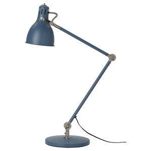 IKEA ARÖD work lamp with LED bulb, turquoise, Ikea Ireland | 5487KSEFT
