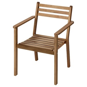 IKEA ASKHOLMEN armchair, outdoor, dark brown, Ikea Ireland | 2817YSWKI