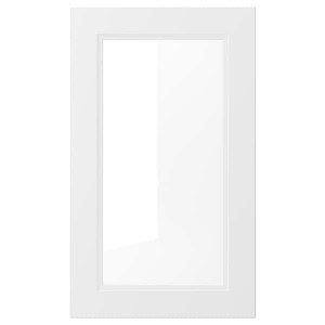 IKEA AXSTAD Glass door, 18x30 in White, Ikea Ireland | 6291RPUAM