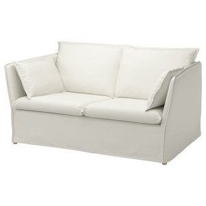 IKEA BACKSÄLEN cover for loveseat Blekinge White, Ikea Ireland | 5382KGHTU