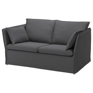 IKEA BACKSÄLEN cover for loveseat Hallarp Gray, Ikea Ireland | 7415QXJFC