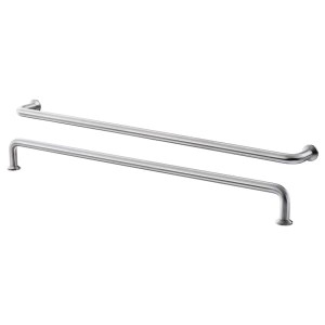 IKEA BAGGANÄS handle, 133/16 in, 2 pack Stainless Steel, Ikea Ireland | 1925BWQTD