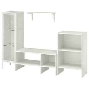 IKEA BAGGEBO TV storage combination, white, 68 1/2x13 3/4x45 5/8 in, Ikea Ireland | 9631TWDHI