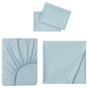 IKEA BANDPALPMAL sheet set, Queen Light Blue, Ikea Ireland | 8756IGAUK