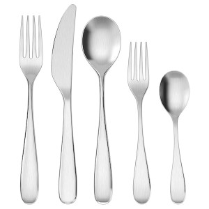 IKEA BEHAGFULL 20-piece flatware set, stainless steel, Ikea Ireland | 6571TYFBU