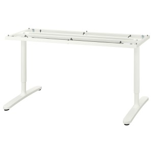 IKEA BEKANT Underframe for table top, 63x31 1/2 in White, Ikea Ireland | 1207DJBGH