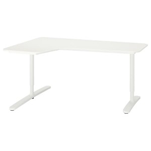 IKEA BEKANT corner desk-left, 63x43 1/4 in White, Ikea Ireland | 8935SKJMZ