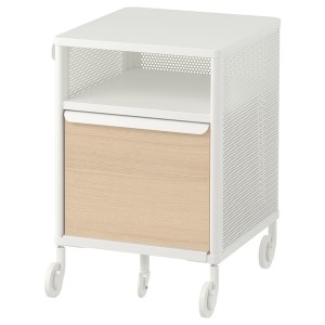 IKEA BEKANT storage unit on casters, 16 1/8x24 in White, Ikea Ireland | 7540TVYOI