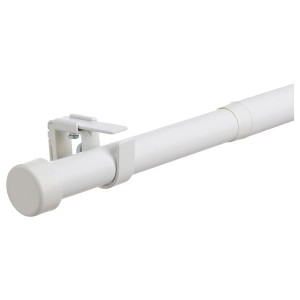 IKEA BEKRÄFTA curtain rod set, 47 ¼-82 ¾1 1/8 in White, Ikea Ireland | 0529DKIFJ