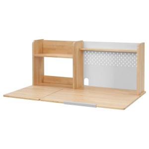 IKEA BERGLÄRKA desk top and shelf, birch, 47 1/4x27 1/2 in, Ikea Ireland | 2856JWKMS