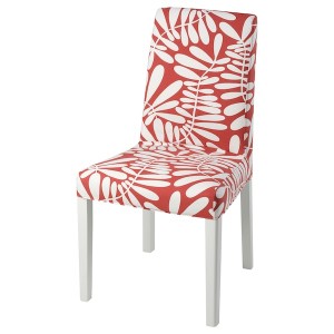 IKEA BERGMUND chair cover Red / White, Ikea Ireland | 7152PJWMR