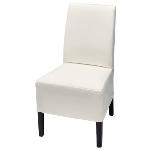 IKEA BERGMUND chair w medium long cover Black / Inseros White, Ikea Ireland | 9871ISAFO