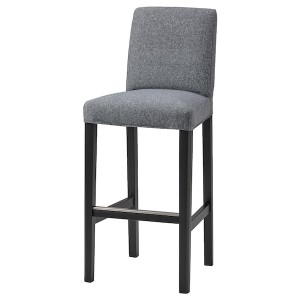 IKEA BERGMUND cover for bar stool with backrest Gunnared Medium Gray, Ikea Ireland | 7843QLECT