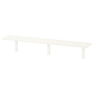 IKEA BERGSHULT / RAMSHULT wall shelf, 47 1/4x7 7/8 in White, Ikea Ireland | 4713YMILJ