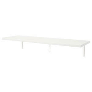 IKEA BERGSHULT / TOMTHULT shelf with bracket, white, 47 1/4x11 3/4 in, Ikea Ireland | 8092RBMPY