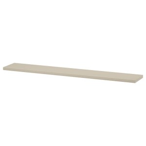 IKEA BERGSHULT shelf, 47 1/4x7 7/8 in Gray / Beige, Ikea Ireland | 2940RNIMQ