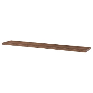 IKEA BERGSHULT shelf, 47 1/4x7 7/8 in Walnut Effect, Ikea Ireland | 5723AWSPD