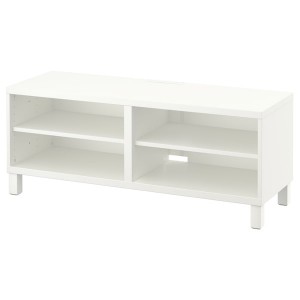 IKEA BESTÅ TV unit, 47 1/4x15 3/4x18 7/8 in White, Ikea Ireland | 8365WMCXK