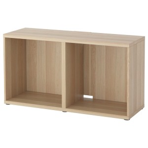 IKEA BESTÅ TV unit, 47 1/4x15 3/4x25 1/4 in White Stained Oak Effect, Ikea Ireland | 2013SQNYF