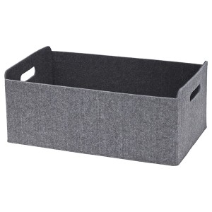 IKEA BESTÅ box, gray, 12 5/8x20 1/8x8 1/4 in, Ikea Ireland | 3498OUPDY