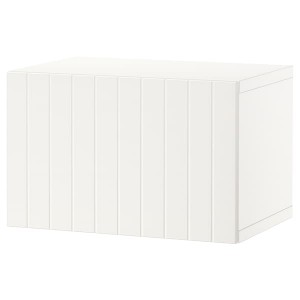 IKEA BESTÅ shelf unit with door, 23 5/8x16 1/2x15 in White / Sutterviken White, Ikea Ireland | 8301NQLHE