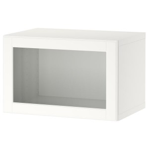 IKEA BESTÅ shelf unit with door, 23 5/8x16 1/2x15 in White / Ostvik White, Ikea Ireland | 3091EYOUN