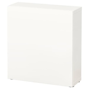 IKEA BESTÅ shelf unit with door, 23 5/8x8 5/8x25 1/4 in White / Lappviken White, Ikea Ireland | 2645RBPSD