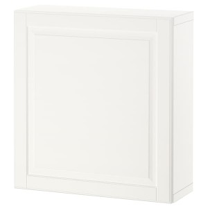 IKEA BESTÅ shelf unit with door, 23 5/8x8 5/8x25 1/4 in White / Smeviken White, Ikea Ireland | 2407EGLOA