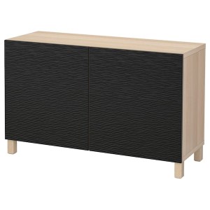 IKEA BESTÅ storage combination with doors Black, Ikea Ireland | 9185TEPAK