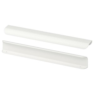 IKEA BILLSBRO handle, 12 in, 2 pack White, Ikea Ireland | 5341QMVEZ