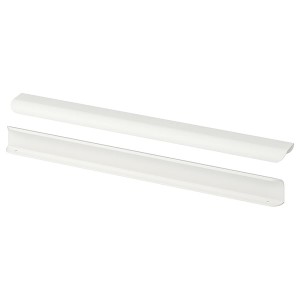 IKEA BILLSBRO handle, 18 in, 2 pack White, Ikea Ireland | 9426YHZEU
