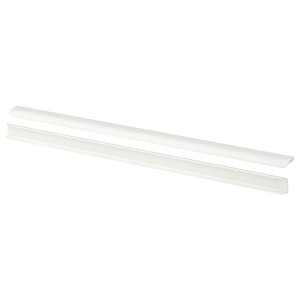 IKEA BILLSBRO handle, 33 in, 2 pack White, Ikea Ireland | 9408HNWTU