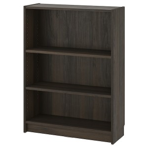IKEA BILLY Bookcase, 31 1/2x11x41 3/4 in Dark Brown Oak Effect, Ikea Ireland | 9482KDNZA