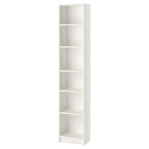IKEA BILLY Bookcase, white, 15 3/4x11x79 1/2 in, Ikea Ireland | 8567AYQBM