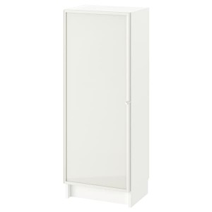 IKEA BILLY / HÖGBO bookcase comb w glass doors, 15 3/4x11 3/4x41 3/4 in White, Ikea Ireland | 5904OWELV