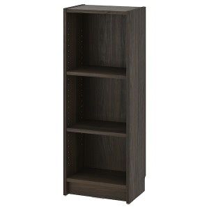 IKEA BILLY bookcase, 15 3/4x11x41 3/4 in Dark Brown Oak Effect, Ikea Ireland | 1326JHKTY