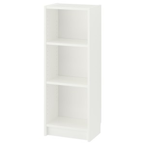 IKEA BILLY bookcase, 15 3/4x11x41 3/4 in White, Ikea Ireland | 8104YXEJO