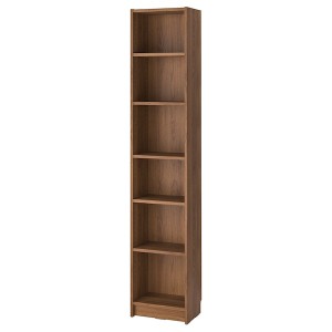 IKEA BILLY bookcase, 15 3/4x11x79 1/2 in Brown Walnut Effect, Ikea Ireland | 9715IRFXD