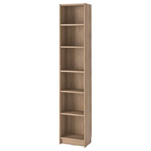 IKEA BILLY bookcase, 15 3/4x11x79 1/2 in Oak Effect, Ikea Ireland | 4689MIYZN