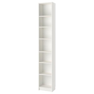IKEA BILLY bookcase, white, 15 3/4x11x93 1/4 in, Ikea Ireland | 3047DMCSG