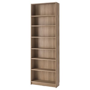 IKEA BILLY bookcase with height extension unit, 31 1/2x11x93 1/4 in Oak Effect, Ikea Ireland | 3246DUSMO