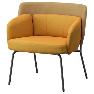 IKEA BINGSTA armchair, Vissle dark yellow/Kabusa dark yellow, Ikea Ireland | 4315WCIQJ